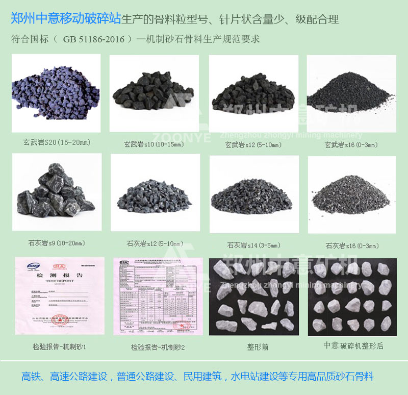 帶篩分機(jī)設(shè)備處理生產(chǎn)出來(lái)的再生骨料