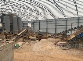 青石加工成建筑骨料使用的什么破碎機生產(chǎn)線？