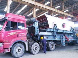 時(shí)產(chǎn)200噸移動(dòng)破碎機(jī)投產(chǎn) 中意與上海建筑垃圾處理廠共贏未來(lái)