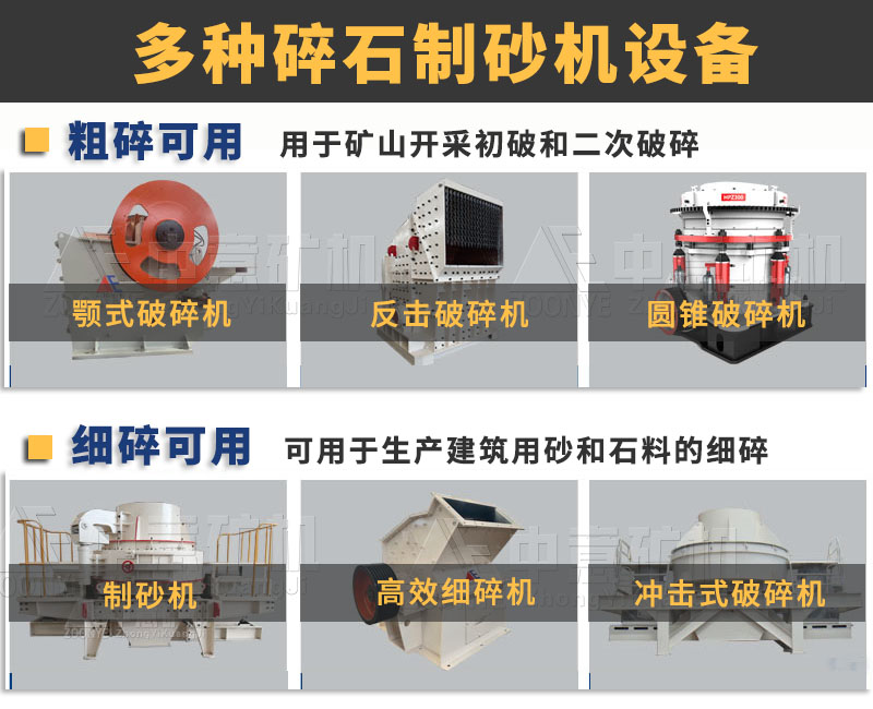 多種破碎制砂機(jī)設(shè)備 多種破碎制砂機(jī)設(shè)備