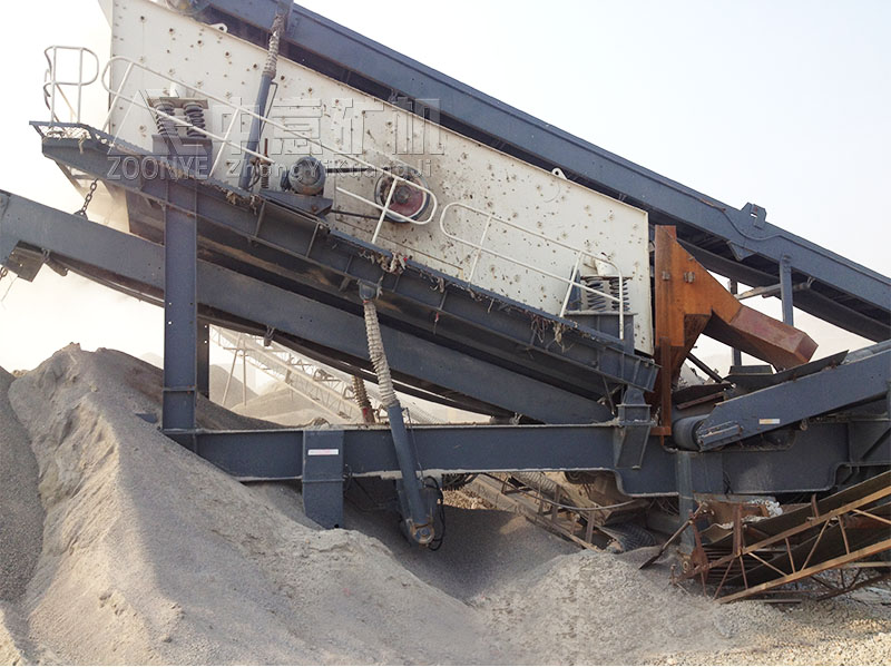 資源再生破碎現(xiàn)場(chǎng)