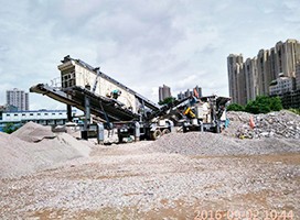 湖南長沙日處置2500噸建筑垃圾移動破碎站助力城市發(fā)展循環(huán)經(jīng)濟