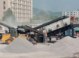山西孝義標準化建筑垃圾處理生產(chǎn)線助力資源綠色再生