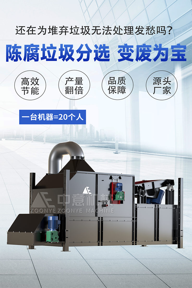 陳腐垃圾分選 變廢為寶 陳腐垃圾分選 變廢為寶