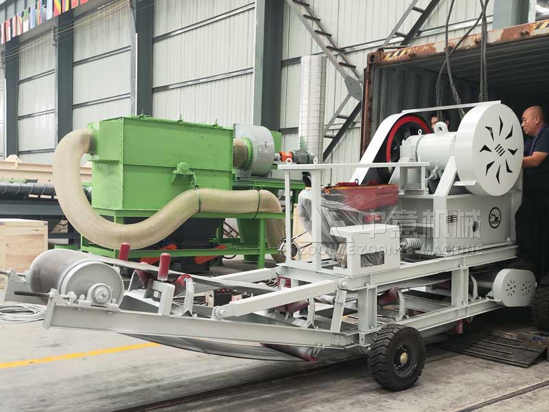 小顎式破碎機移動站